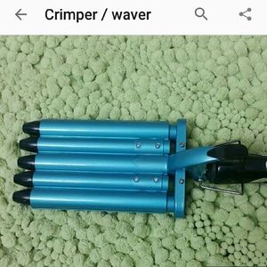 Crimper / waver hair tool