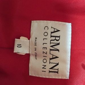Armani Collezioni Jackets & Coats - Armani Collezioni red peplum suit Armani Collezioni Jackets & Coats - Armani Collezioni red peplum suit