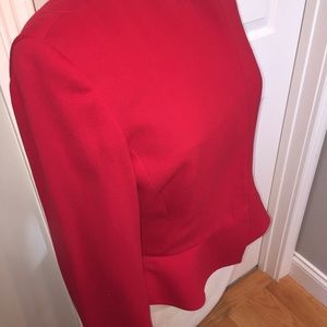 Armani Collezioni Jackets & Coats - Armani Collezioni red peplum suit Armani Collezioni Jackets & Coats - Armani Collezioni red peplum suit