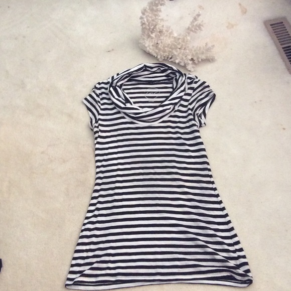 INC striped dress/tunic sz sm