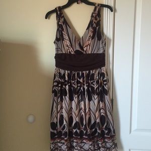 Beautiful brown cocktail dress-