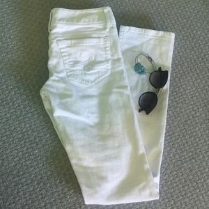 LILLY PULITZER white jeans💗🌴💗☀️