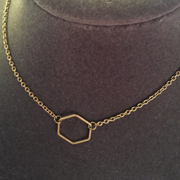 Hexagon Necklace - Picture 3 of 4