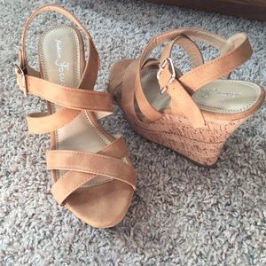Tan wedges
