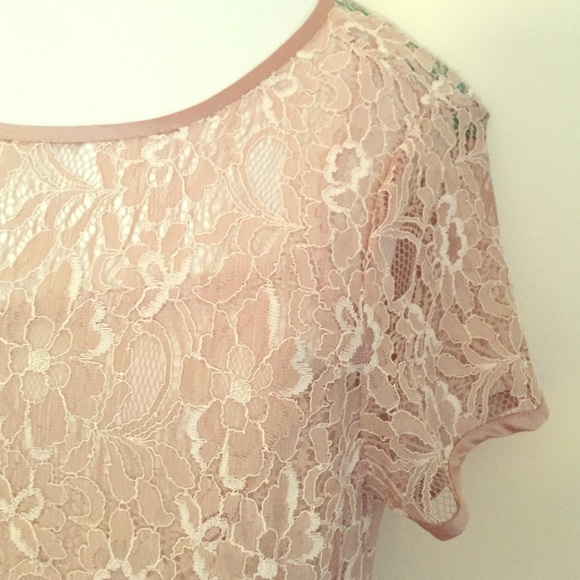 Cream lace dress, never worn