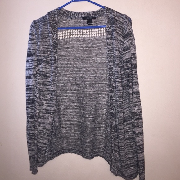 Heather Grey Cardigan