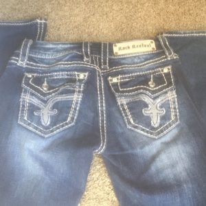 Like New Rock Revival Jeans