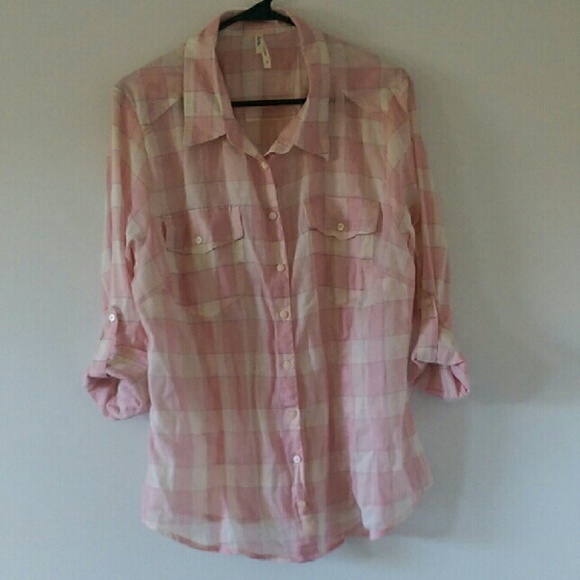 Plaid button up boyfriend