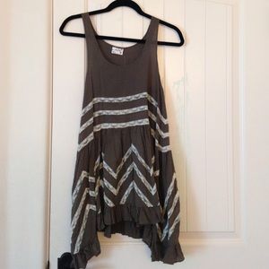 Free People Voile Trapeze Dress