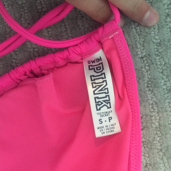 PINK BIKINI TOP - Picture 2 of 2