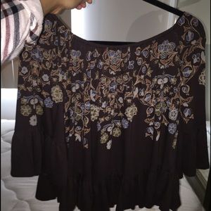 Urban Outfitters Off the Shoulder Blouse NWOT