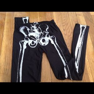 Skeleton leggings