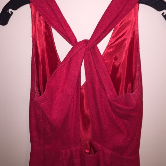 LEONA by Lauren Leonard Red Dress - Picture 3 of 4