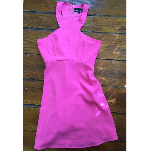 NBD X Naven Halter Dress - Pink