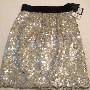 NWT Sequin Robert Rodriguez Skirt