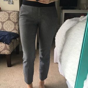 Salt and pepper work trousers