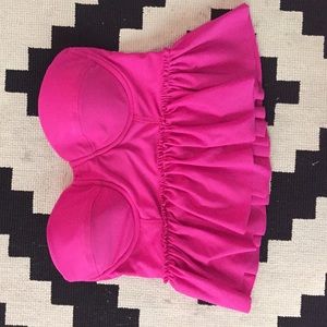 High Waisted Swimsuit Top