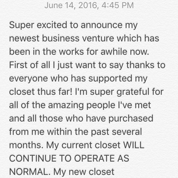 🎉OPENING A NEW CLOSET! Please share!🎉 - Picture 2 of 4