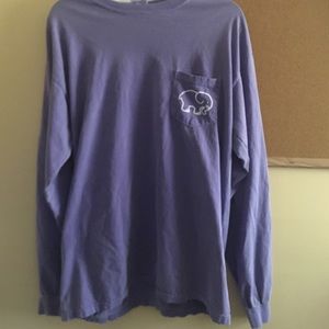 Purple ivory Ella long sleeve