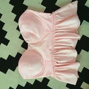 High Waisted Swimsuit Top