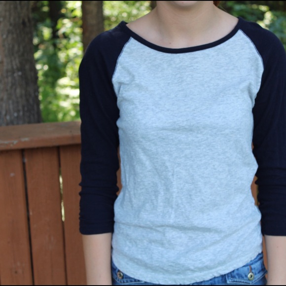 Forever 21 Baseball Tee - Picture 1 of 3