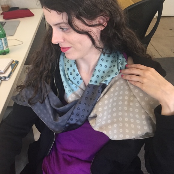 NWOT Paul Smith 100% silk scarf