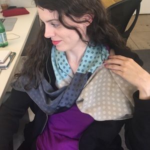 NWOT Paul Smith 100% silk scarf