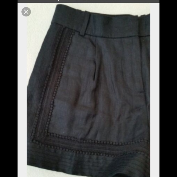 J. Crew linen lace trim shorts - Picture 2 of 4