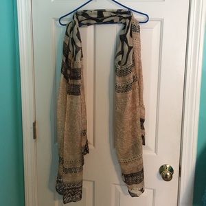 Safari print scarf