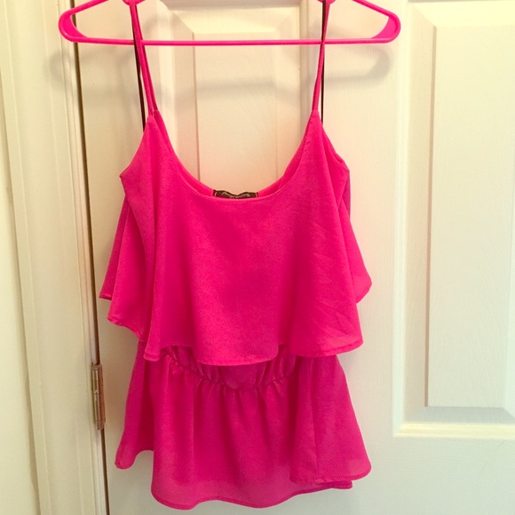 Adorable pink tank