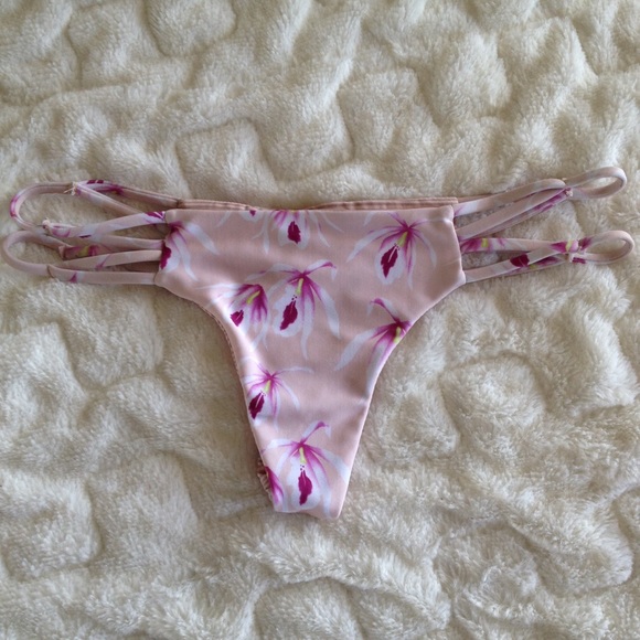Acacia Swimwear Maui bottoms in Island Orchid