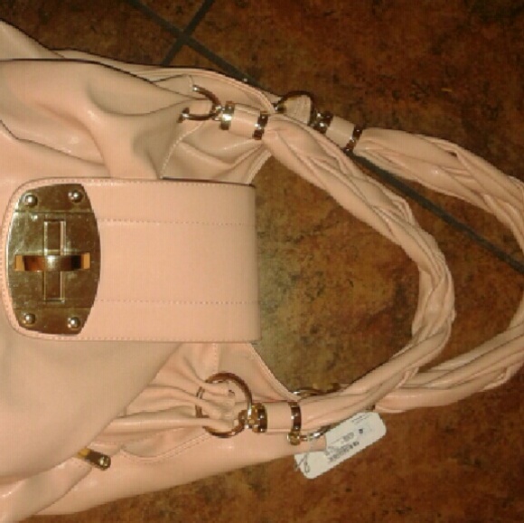 Fun Pink summer braided  purse