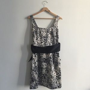 A.B.S. by Allen Schwartz leopard-printed dress