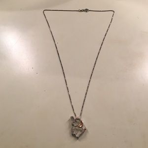 Silver Elephant Necklace