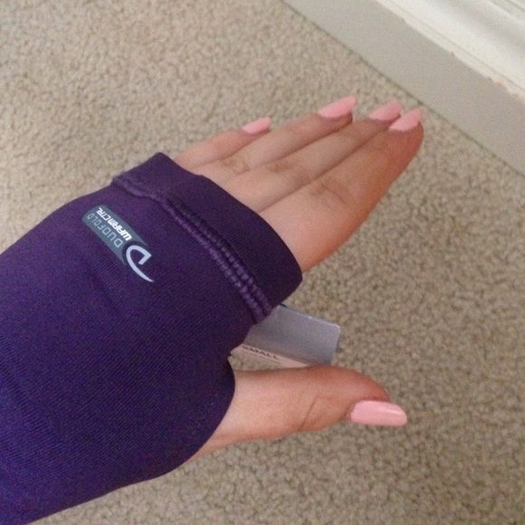 Purple Compression Mock - Picture 2 of 4