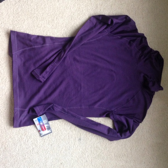 Purple Compression Mock - Picture 3 of 4