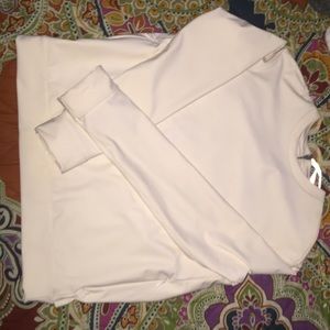 Lululemon long sleeve white blouse