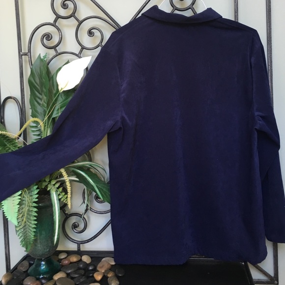 Navy zip jacket - Picture 3 of 3