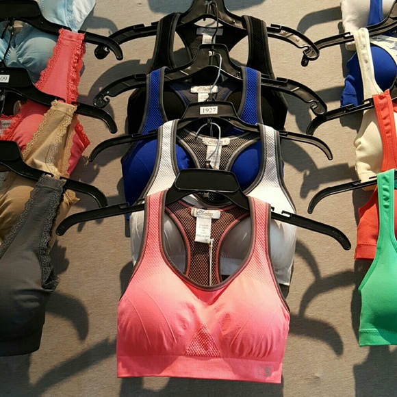 Choice Tops - Sport bra crp royal, white, coral, black