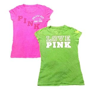 2 Pink Line t -shirts