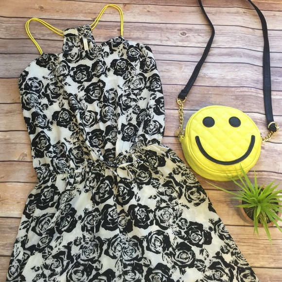 Do & Be Rose Romper Jumpsuit Crop