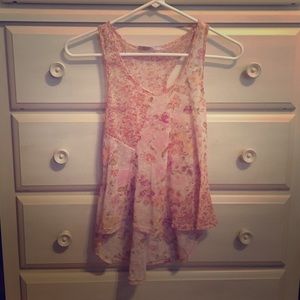 Floral tank top