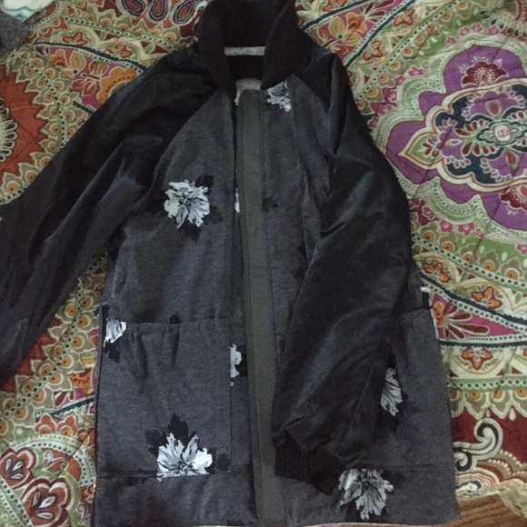 Reversible zip up jacket