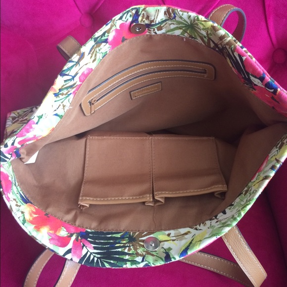 Croft & Barrow Floral Tote - Picture 4 of 4