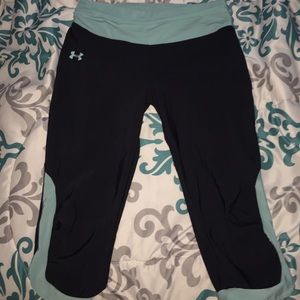 Under Armour cropper workout leggings