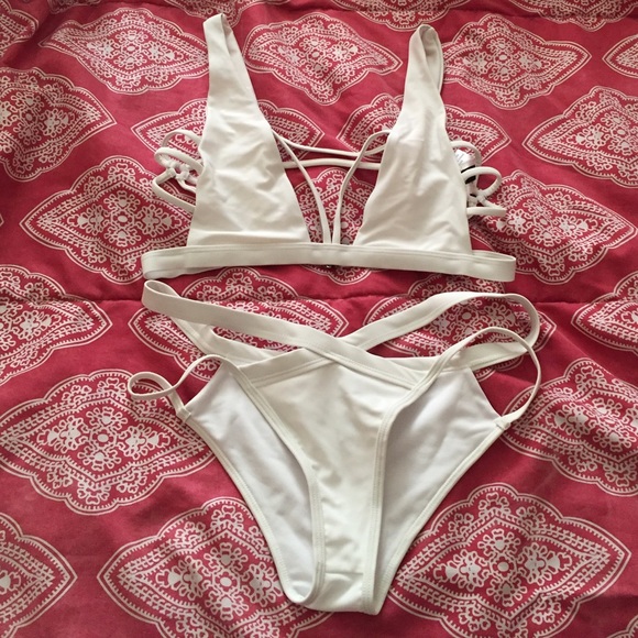 NWOT White Bikini