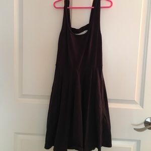 Navy Dress With Pockets