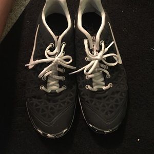 Black and white nikes