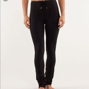 Lululemon skinny will leggings in black
