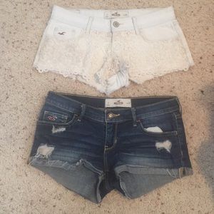Size 3 hollister shorts. Great condition